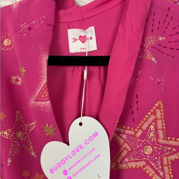 NWT Buddy Love JACE LONG SLEEVE ROMPER - BATON ROUGE size S - Picture 9 of 11